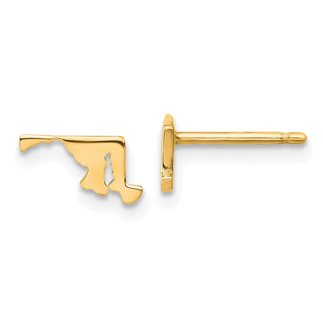 SS/Gold Plated Earrings Style XNE50GP - Classique Jewelry Inc.