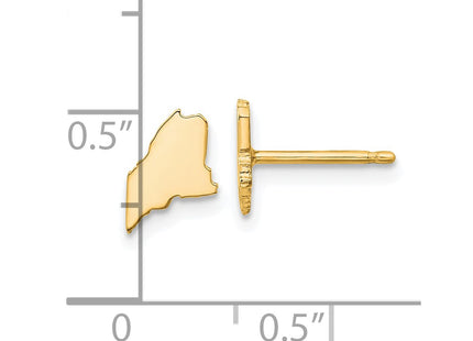 SS/Gold Plated Earrings Style XNE50GP - Classique Jewelry Inc.