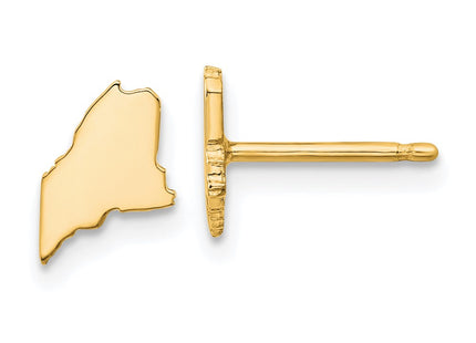 SS/Gold Plated Earrings Style XNE50GP - Classique Jewelry Inc.