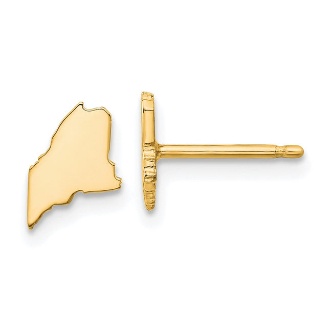 SS/Gold Plated Earrings Style XNE50GP - Classique Jewelry Inc.