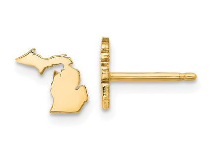 SS/Gold Plated Earrings Style XNE50GP - Classique Jewelry Inc.