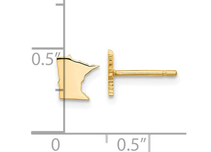 SS/Gold Plated Earrings Style XNE50GP - Classique Jewelry Inc.
