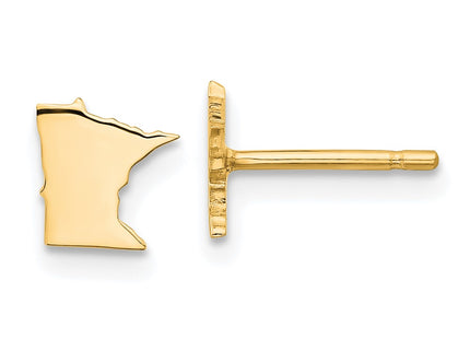 SS/Gold Plated Earrings Style XNE50GP - Classique Jewelry Inc.