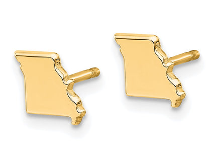 SS/Gold Plated Earrings Style XNE50GP - Classique Jewelry Inc.