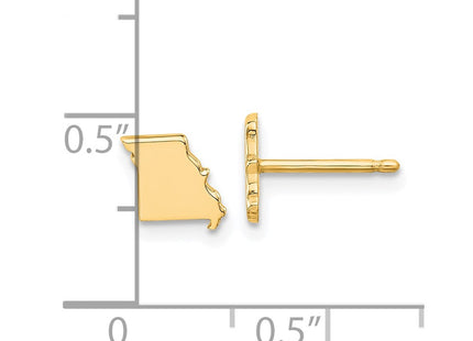 SS/Gold Plated Earrings Style XNE50GP - Classique Jewelry Inc.