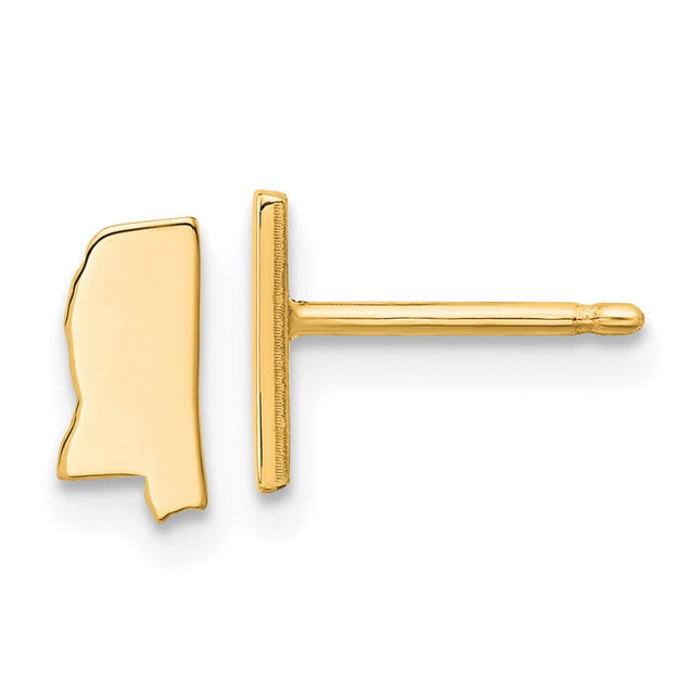 SS/Gold Plated Earrings Style XNE50GP - Classique Jewelry Inc.