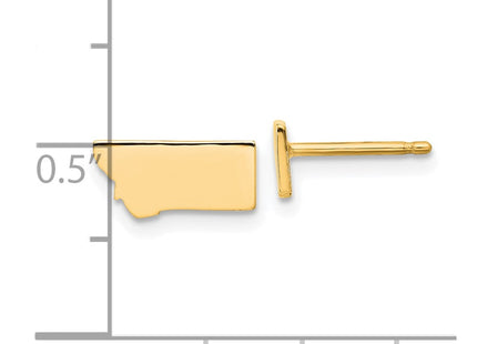 SS/Gold Plated Earrings Style XNE50GP - Classique Jewelry Inc.