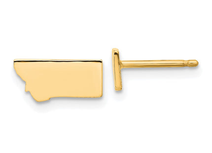 SS/Gold Plated Earrings Style XNE50GP - Classique Jewelry Inc.