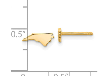 SS/Gold Plated Earrings Style XNE50GP - Classique Jewelry Inc.