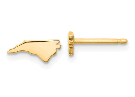 SS/Gold Plated Earrings Style XNE50GP - Classique Jewelry Inc.