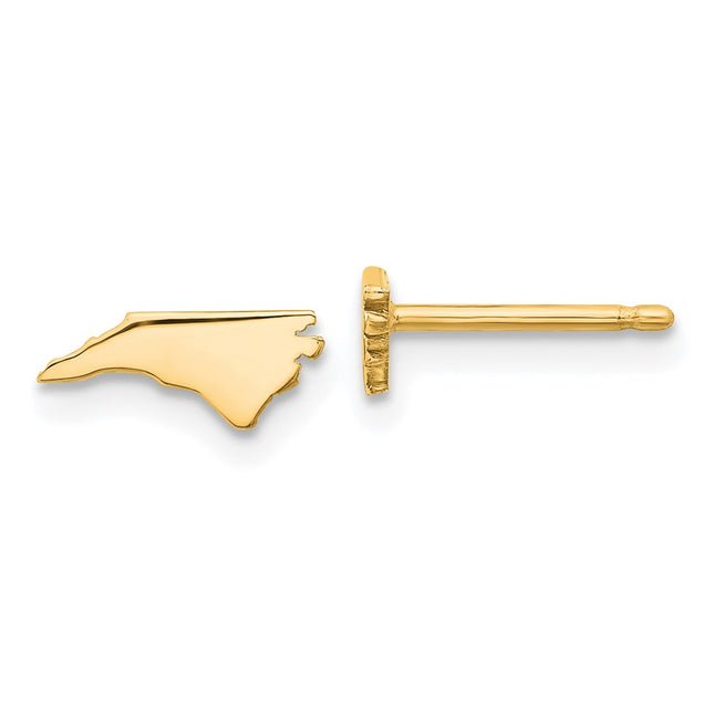 SS/Gold Plated Earrings Style XNE50GP - Classique Jewelry Inc.