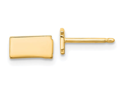 SS/Gold Plated Earrings Style XNE50GP - Classique Jewelry Inc.