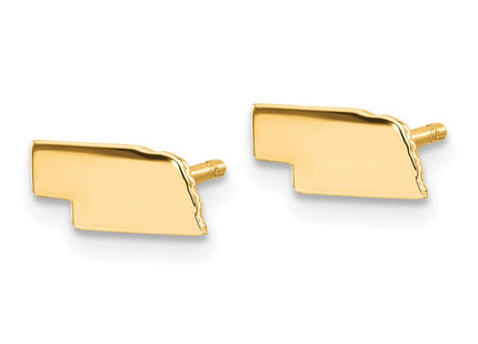 SS/Gold Plated Earrings Style XNE50GP - Classique Jewelry Inc.