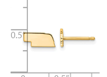 SS/Gold Plated Earrings Style XNE50GP - Classique Jewelry Inc.