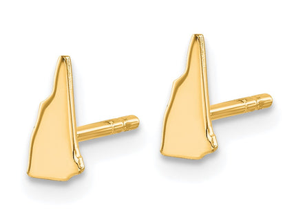 SS/Gold Plated Earrings Style XNE50GP - Classique Jewelry Inc.
