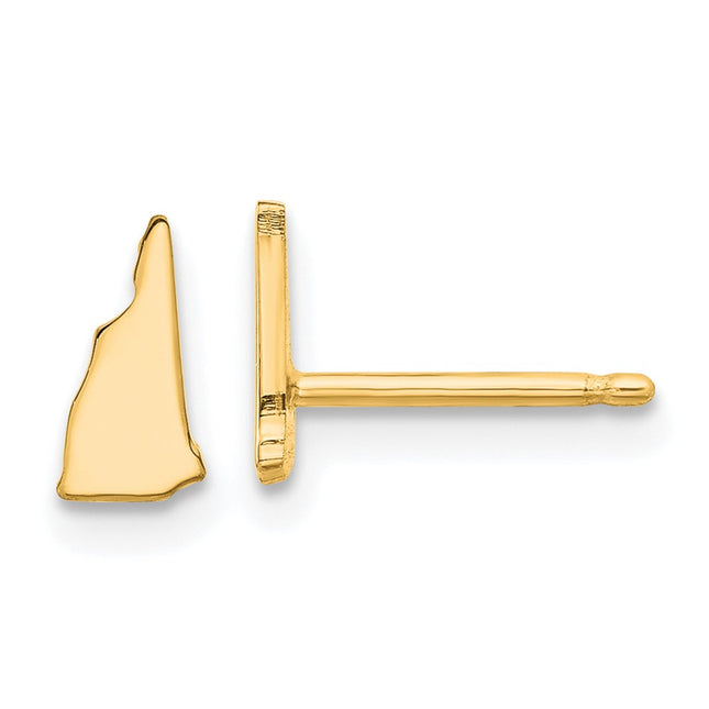 SS/Gold Plated Earrings Style XNE50GP - Classique Jewelry Inc.