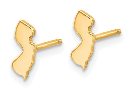 SS/Gold Plated Earrings Style XNE50GP - Classique Jewelry Inc.