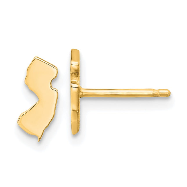 SS/Gold Plated Earrings Style XNE50GP - Classique Jewelry Inc.