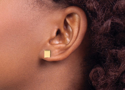 SS/Gold Plated Earrings Style XNE50GP - Classique Jewelry Inc.