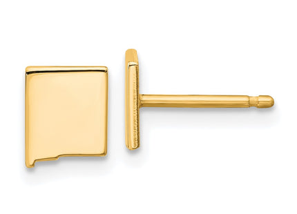 SS/Gold Plated Earrings Style XNE50GP - Classique Jewelry Inc.