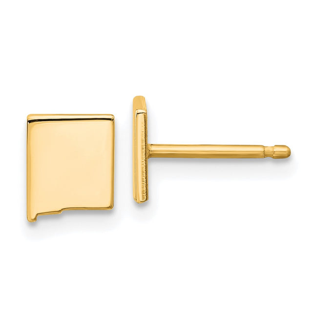 SS/Gold Plated Earrings Style XNE50GP - Classique Jewelry Inc.