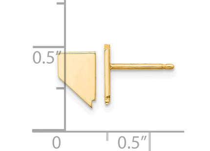 SS/Gold Plated Earrings Style XNE50GP - Classique Jewelry Inc.