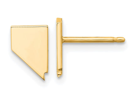 SS/Gold Plated Earrings Style XNE50GP - Classique Jewelry Inc.