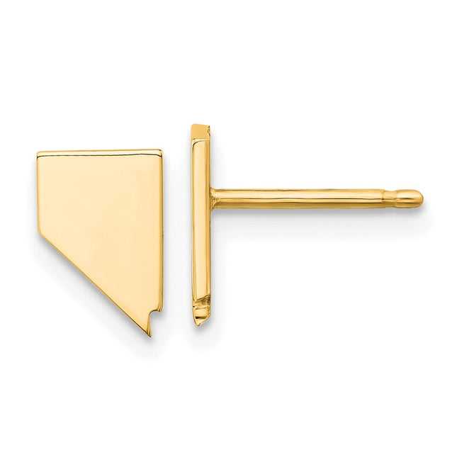 SS/Gold Plated Earrings Style XNE50GP - Classique Jewelry Inc.