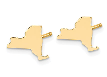 SS/Gold Plated Earrings Style XNE50GP - Classique Jewelry Inc.
