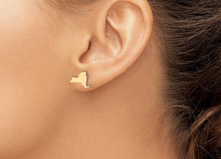 SS/Gold Plated Earrings Style XNE50GP - Classique Jewelry Inc.
