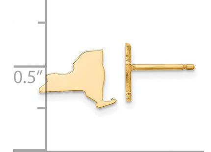 SS/Gold Plated Earrings Style XNE50GP - Classique Jewelry Inc.