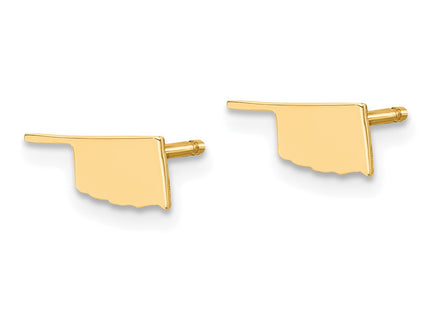 SS/Gold Plated Earrings Style XNE50GP - Classique Jewelry Inc.