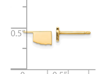 SS/Gold Plated Earrings Style XNE50GP - Classique Jewelry Inc.