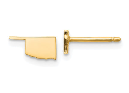 SS/Gold Plated Earrings Style XNE50GP - Classique Jewelry Inc.
