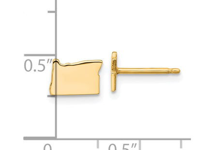 SS/Gold Plated Earrings Style XNE50GP - Classique Jewelry Inc.