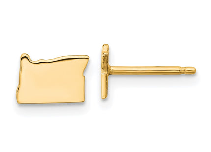 SS/Gold Plated Earrings Style XNE50GP - Classique Jewelry Inc.