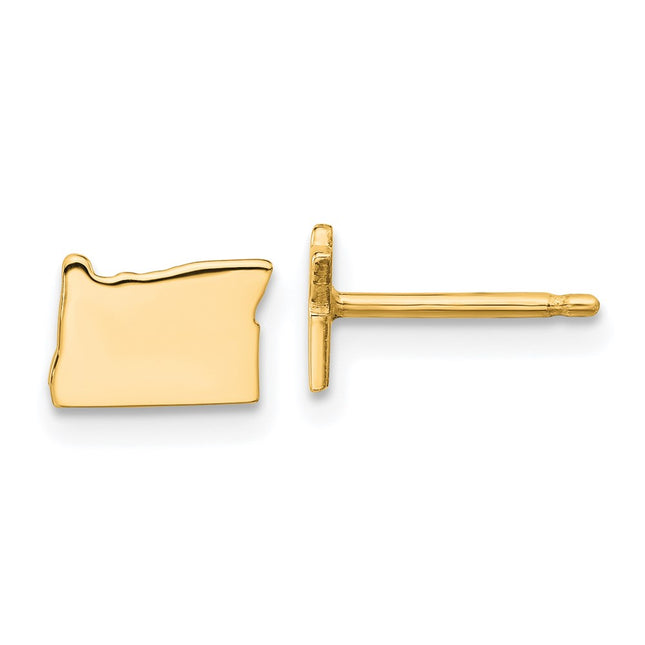 SS/Gold Plated Earrings Style XNE50GP - Classique Jewelry Inc.
