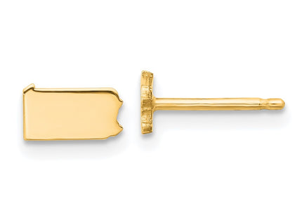 SS/Gold Plated Earrings Style XNE50GP - Classique Jewelry Inc.