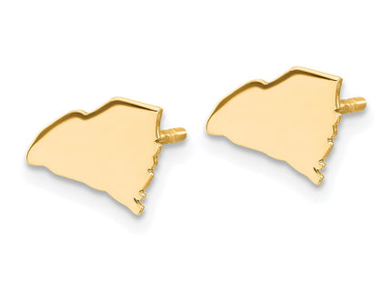 SS/Gold Plated Earrings Style XNE50GP - Classique Jewelry Inc.