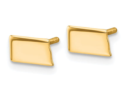 SS/Gold Plated Earrings Style XNE50GP - Classique Jewelry Inc.