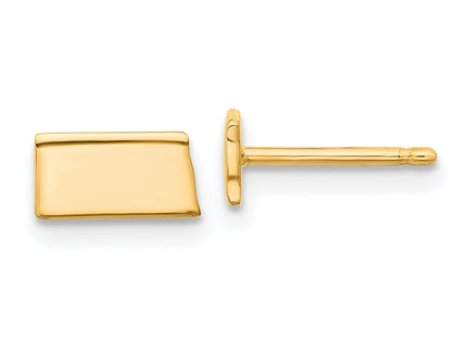 SS/Gold Plated Earrings Style XNE50GP - Classique Jewelry Inc.