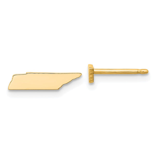 SS/Gold Plated Earrings Style XNE50GP - Classique Jewelry Inc.