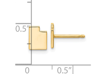 SS/Gold Plated Earrings Style XNE50GP - Classique Jewelry Inc.