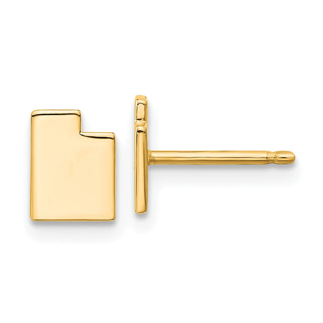 SS/Gold Plated Earrings Style XNE50GP - Classique Jewelry Inc.