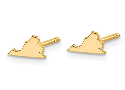 SS/Gold Plated Earrings Style XNE50GP - Classique Jewelry Inc.
