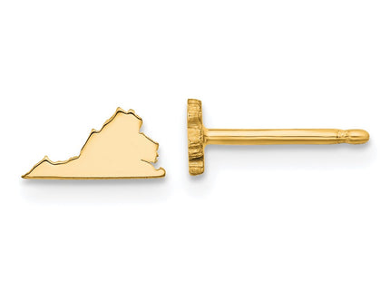 SS/Gold Plated Earrings Style XNE50GP - Classique Jewelry Inc.