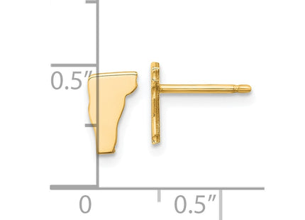 SS/Gold Plated Earrings Style XNE50GP - Classique Jewelry Inc.