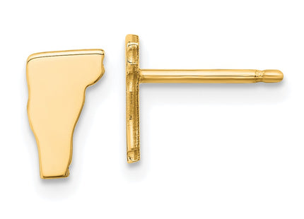 SS/Gold Plated Earrings Style XNE50GP - Classique Jewelry Inc.