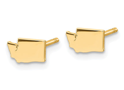 SS/Gold Plated Earrings Style XNE50GP - Classique Jewelry Inc.