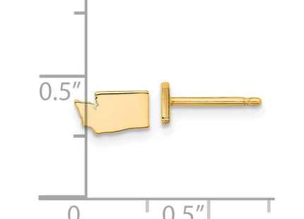 SS/Gold Plated Earrings Style XNE50GP - Classique Jewelry Inc.